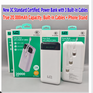 batterie externe lq 20 000 mah polyvalente